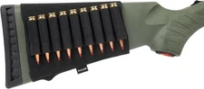 Allen Elastic Buttstock Shell/Cartridge Holder for Rifles, One Size - Black