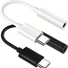 USB Type-C to Aux 3.5mm Jack Headphone Audio ...
