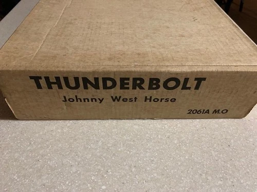 Vintage Marx Thunderbolt Johnny West Horse 2061A M.O. New in sealed box