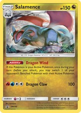 Pokemon Salamence Sun & Moon: Black Star Promos SM140 Holofoil LP SM Promos on eBay