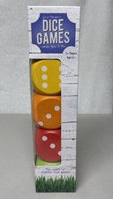 Big Dice Set Large Indoor Outdoor Use 5 Dice 10 Games Family Fun New