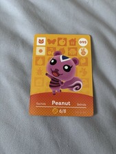 animal crossing amiibo cards Peanut 095 (s...