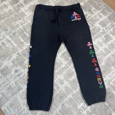 Chrome Hearts Cemetery Multi-color Cross Sweatpants 