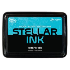 3 Pack - Simon Hurley create. Stellar Ink Pads-Clear Skies - 5A0031YP-1H3LS