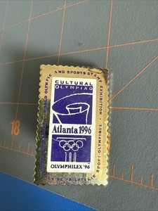 Cultural Olympiad 1996 Atlanta Pin