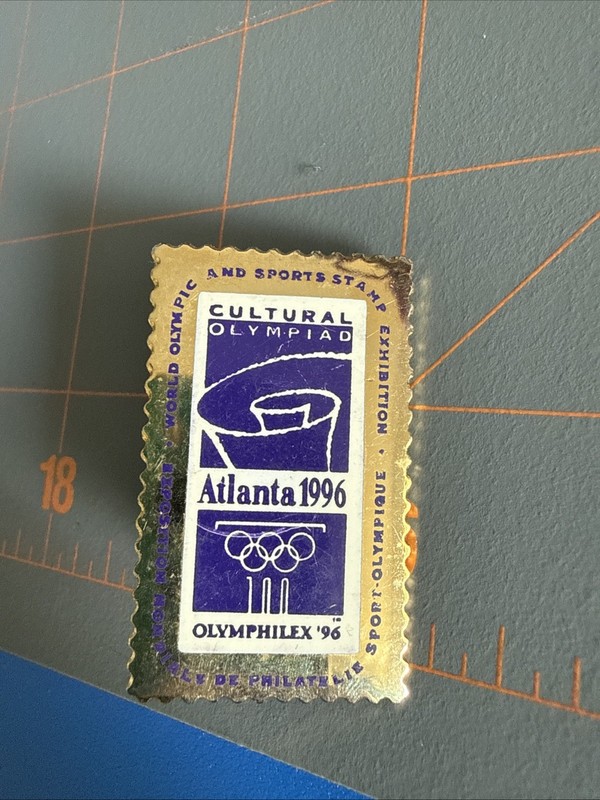 Cultural Olympiad 1996 Atlanta Pin