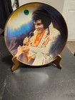 Elvis Presley Collector Plate 10 in. "Loving You" by Susie Morton w/ plate stand — photo 1