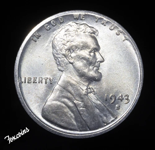 1943 S Lincoln Cent UNCIRCULATED GEM