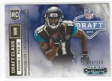 MARQISE LEE 2014 PANINI CONTENDERS DRAFT CLASS GOLD RC /199 JAGUARS $1.99 ROOM