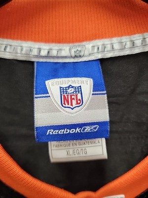 Chad Johnson Ochocinco Reebok Black Orange Cincinnati Bengals
