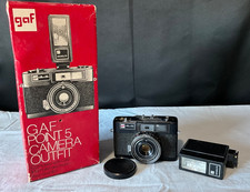 Vintage 1970s Chinon-Made GAF Memo 35EE Camera Outfit