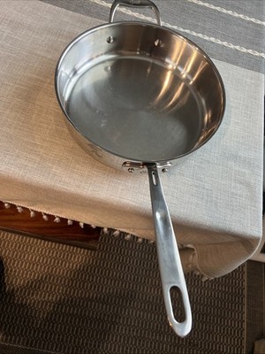 Emeri 3 QTs All Clad Copper Core Sauce Pan/ Skillet