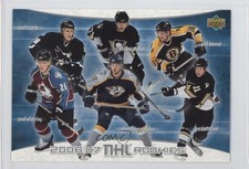 2006-07 Upper Deck 2006-07 NHL Rookies Jumbo Matt Carle Evgeni Malkin e6j