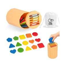 Color Sorting Montessori Toy for Toddlers 1-3 with Textured Sensory... Fast Ship
