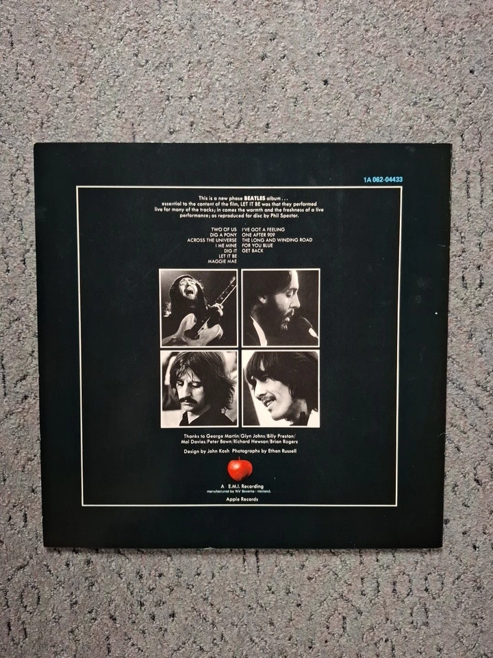 THE BEATLES - Let it be     Vinyl,LP - Bild 2 von 2