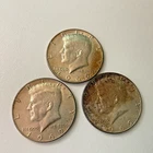 Lot of (3) 1969 D Kennedy Half Dollar-- Denver Mint -