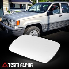Fit 1993-1995 Jeep Grand Cherokee Left Side Flat Mirror Glass Lens Factory Style