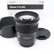 Sigma 50mm f/1.4 DG HSM ART Prime Lens for Nikon - Great Condition