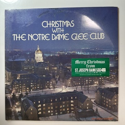 Christmas LP Vinyl Record Notre Dame Glee Club Disc Communications Ltd JPJ 1953