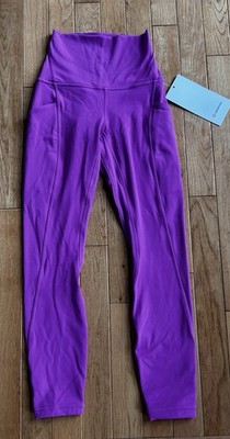 lululemon Align High-Rise Pant with Pockets 25  Vivid Plum Size 0 Yoga Athletic