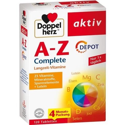 DOPPELHERZ A-Z Complete Depot Tabletten 120 St. PZN 16732219