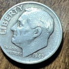 New Listing1947 Roosevelt Dime. Actual Coin Checkout All My Line Of Dimes