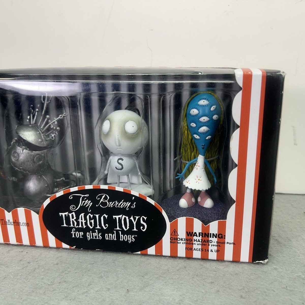 Tim Burton's Tragic Toys Stain Boy Set 1 Dark Horse Deluxe for