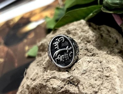 Halloween Kali Dakshina Maa Spiritual Protection Powerfull Blesssed Seal ring