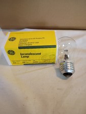 20 NEW GE Appliance Light Bulbs 40 Watt A15 Shape Med. Base Clear 40A15 See Desc