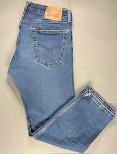 Vintage Levi Strauss 505 Men's 36x30 Regular Fit Straight Leg Jeans 90's Red Tab