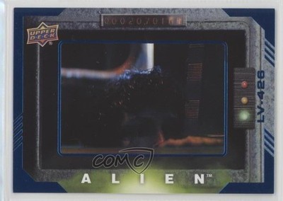 2017 Upper Deck Alien Movie Blue Foil Modern 83/99 Ellen Ripley Ascends #85 0nr3