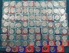 1971-2012 BU Kennedy Half dollar P&D Set Run! 78 Coins In Mint Cello!!    J10