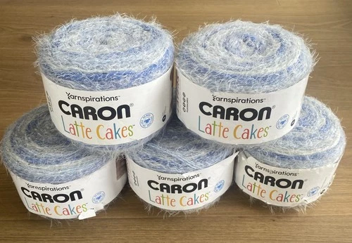 Yarnspirations Caron Latte Cakes BLUEBERRY Yarn 8.8oz 250g 530 Yds - product listing photo