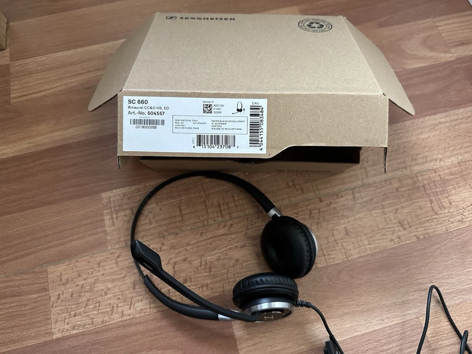 EPOS Sennheiser SC 660 Profi-Headset kabelgebunden Ultra-Noise-Cancelling Mikro - Bild 2 von 4