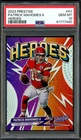 2023 Panini Prestige Heroes #H1 Patrick Mahomes II Chiefs PSA 10 GEM MINT