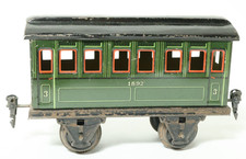 Stary Märklin Skala 1 Kolej I Wagon Wagon Wagon osobowy 1892 Kolej