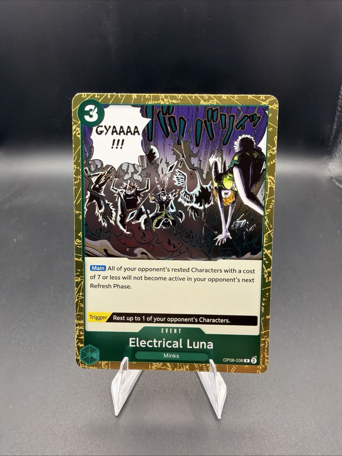 Electrical Luna OP08-036 Event Two Legends Foil One Piece