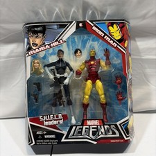 Marvel Legends Maria Hill Iron Man SHIELD Leaders 2 Pack Tony Stark Avengers