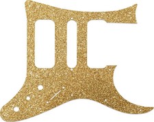 WD Custom Pickguard For Ibanez 8 String TAM10 #60RGS Rose Gold Sparkle
