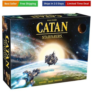Starfarers Board Game - Compete for Galactic Council Ambassadorship! Strategy...