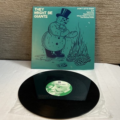 They Might Be Giants Don't Let's Start Vinyl LP Record 12'' 33RPM US 1987 Press