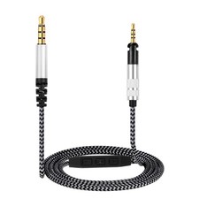 Headphone Replacement Cable with Remote Mic For Sennheiser HD598 HD558 HD518