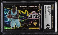 2020 Panini Flux Atmosphere Thermosphere Kawhi Leonard #89 CSG 9.5 Mint Plus gp1