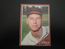 DICK HALL 1962 TOPPS BASEBALL CARD # 189 VG-EX+