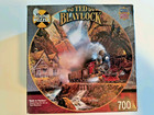Lot Of 2 Ted Baylock Train Puzzles ( Rails To Pandora & Fine Art ) — photo 2