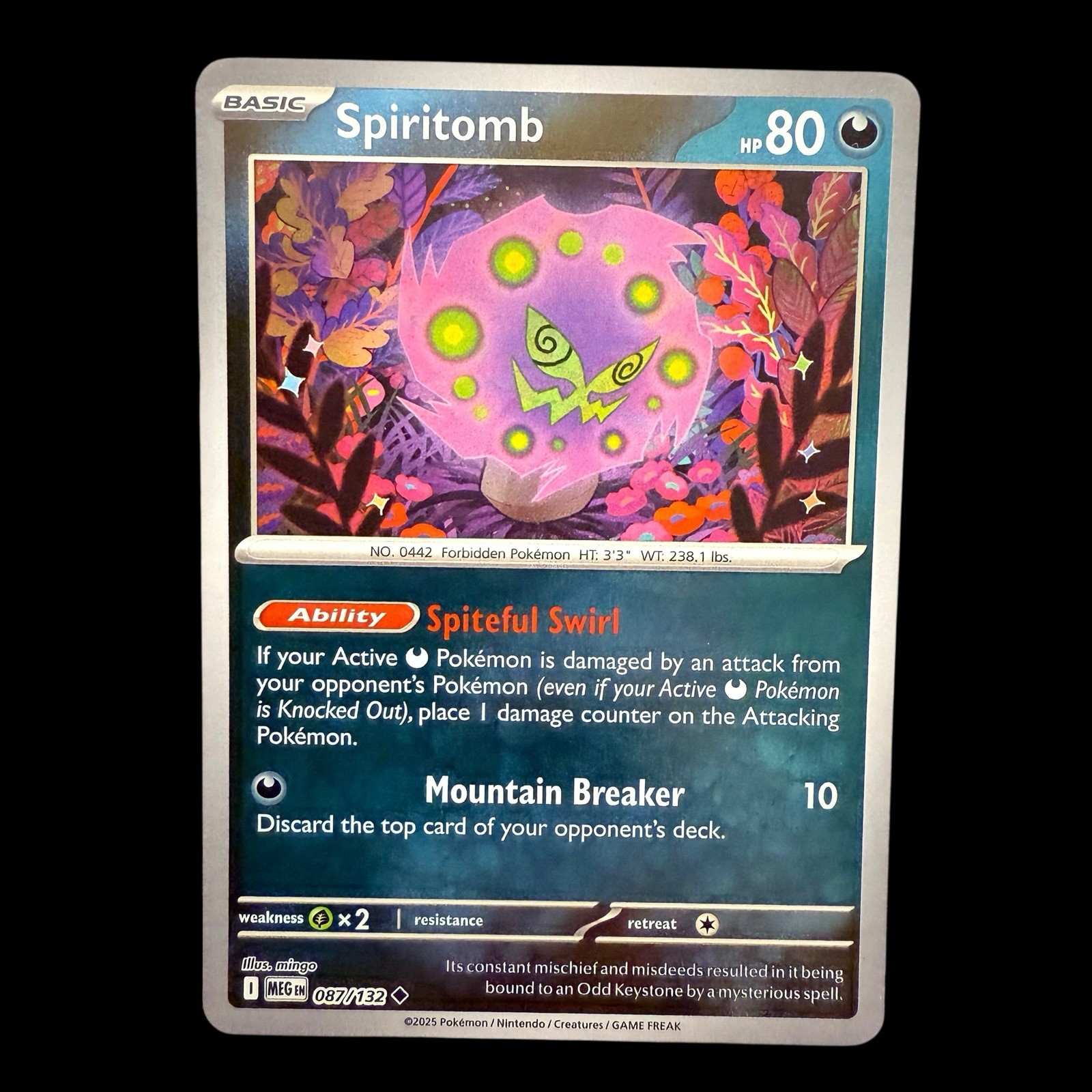Spiritomb 087/132 Me01: Mega Evolution Reverse Holo