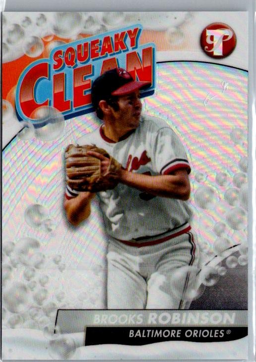 2024 Topps Pristine #SQ-13 Brooks Robinson Squeaky Clean