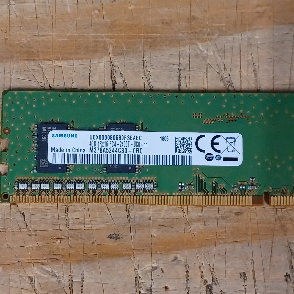 Samsung DDR4 SDRAM 4 GB Capacity per Module Memory (RAM) for sale