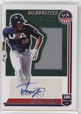 2022 Panini USA Baseball Stars & Stripes 244/250 Jayden Hylton #SIL-JY Auto 0nr3