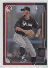 2015 Bowman Draft Asia Exclusive Black & Red Brett Lilek #61 2x6